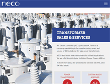 Tablet Screenshot of nixelectric.com